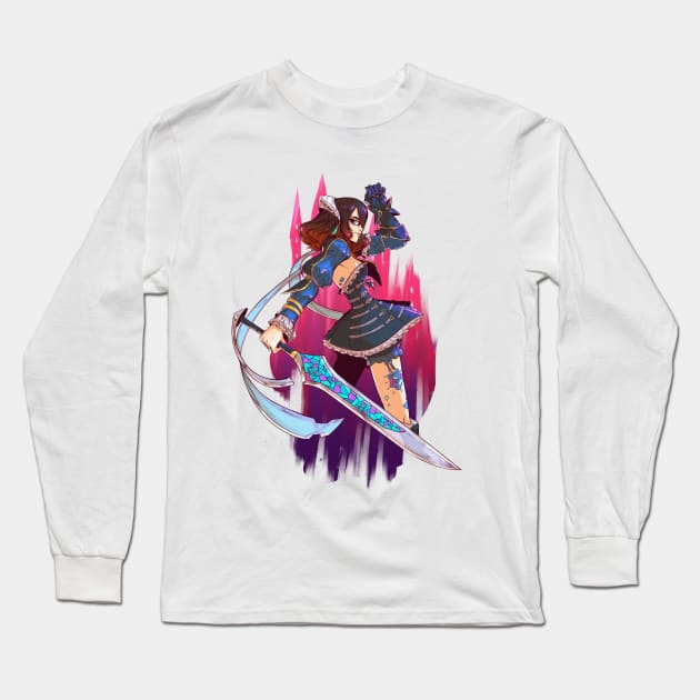 Miriam - Bloodstained Long Sleeve T-Shirt by sythelum